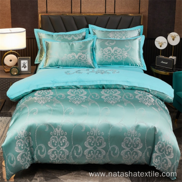 100% cotton jacquard hotel bedding set for wholesale